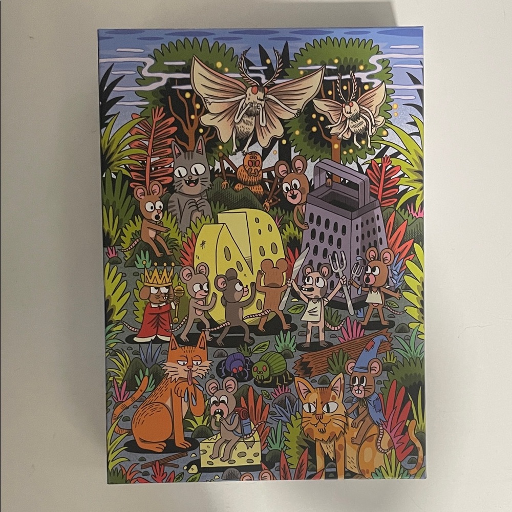 Fred 1000 piece puzzle Colorful Cartoon Animal Art